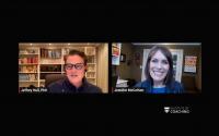 Jennifer McCollum on Women Leaders Rising Screenshot of Video from CoachX: Jeff Hull and Jennifer McCollum