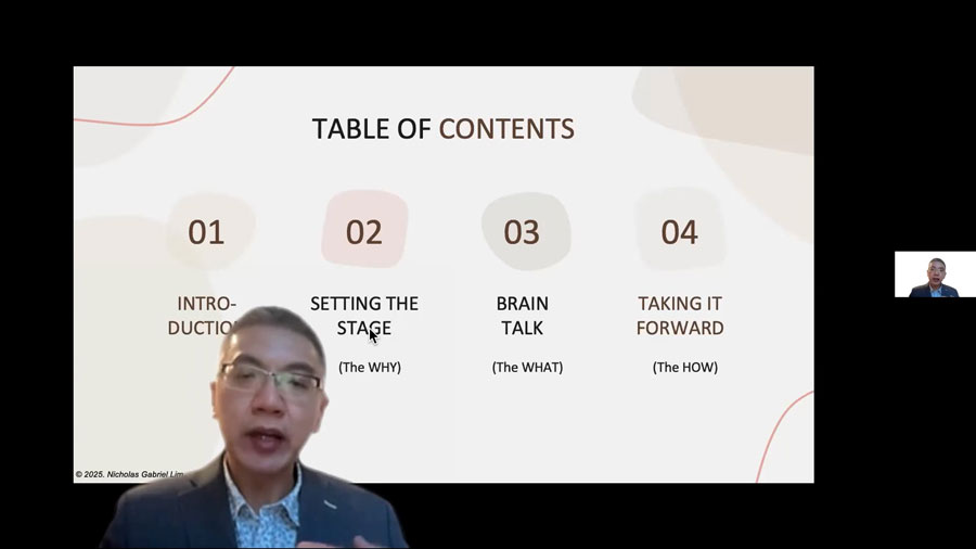 Nicholas Gabriel Lim Coaching Youth with their VOICE